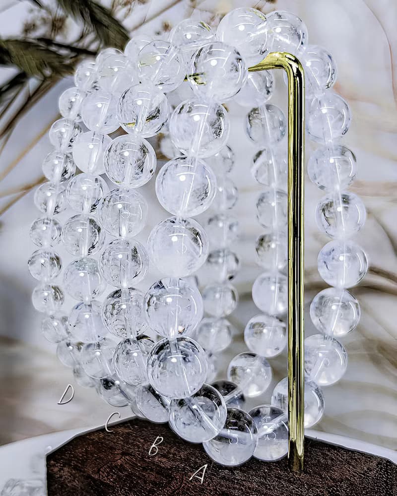 【天使藍針】天然顯藍針水晶手鍊