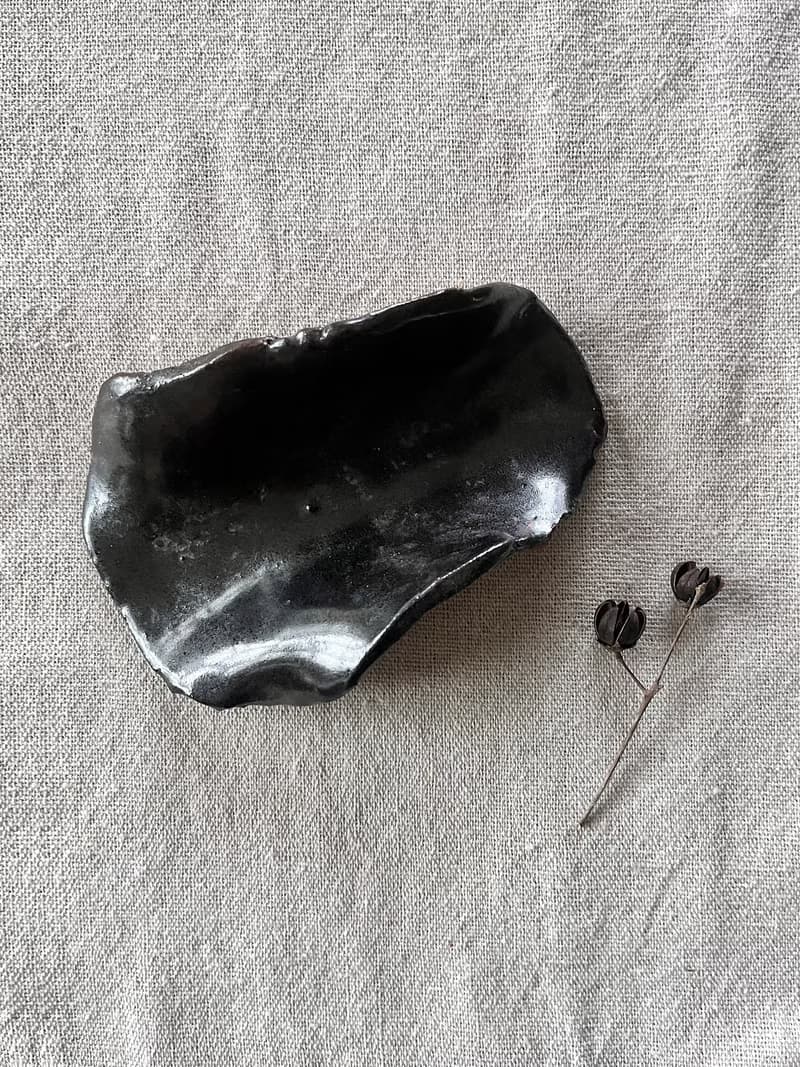 凹凸 茶則 香皿 零二 茶席 | 陶器皿