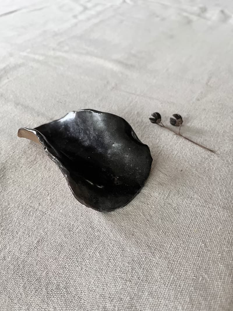 凹凸 茶則 香皿 零二 茶席 | 陶器皿