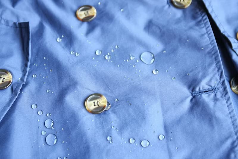 unni英式復古防水風衣 雨衣 raincoat 雨風衣 防風 防潑水 風衣