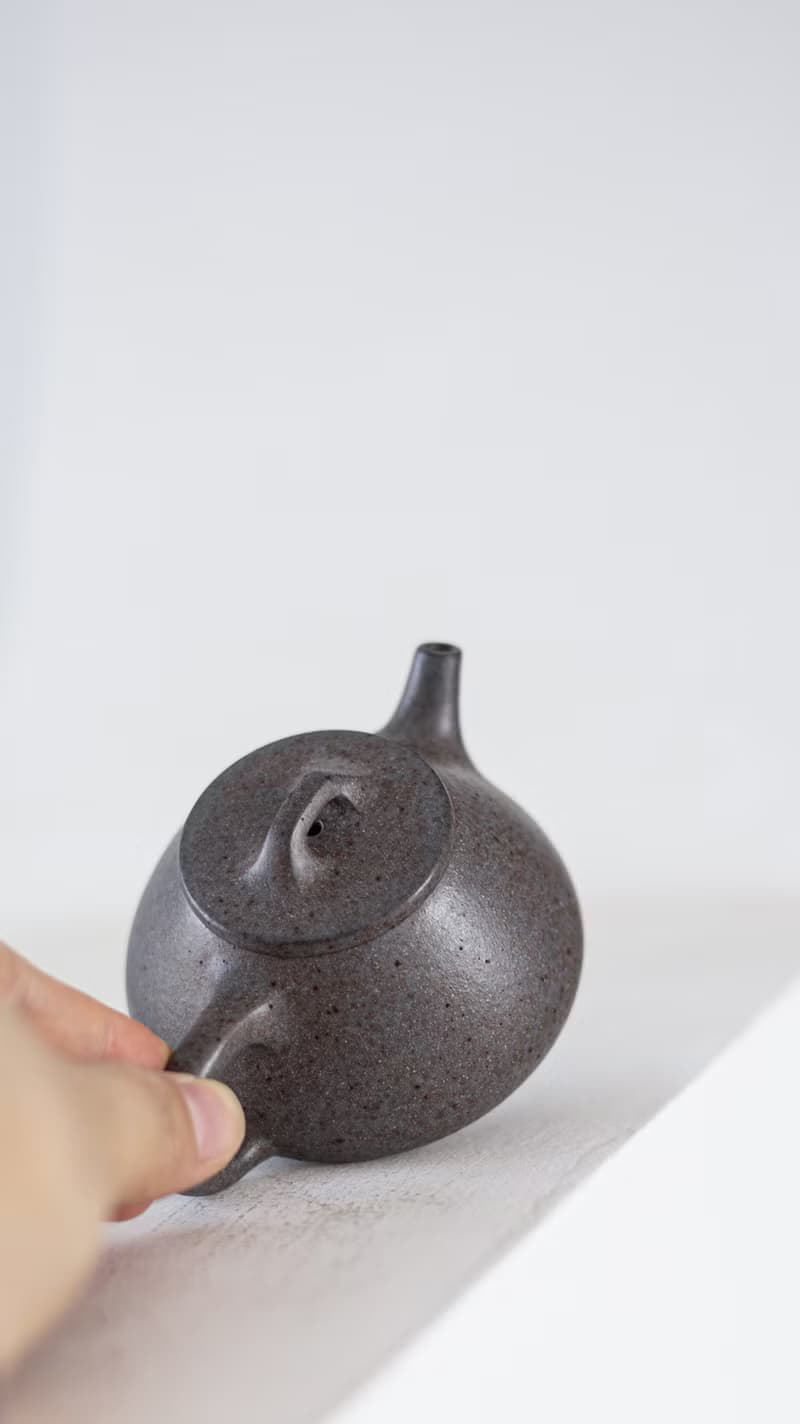送禮紫砂壺茶壺小石瓢 特高温  110cc 明代经典器 雅致小品 老味