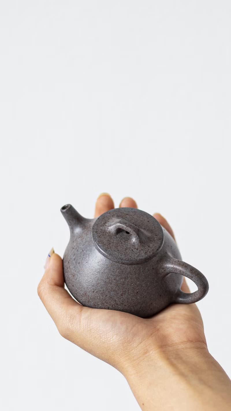 送禮紫砂壺茶壺小石瓢 特高温  110cc 明代经典器 雅致小品 老味