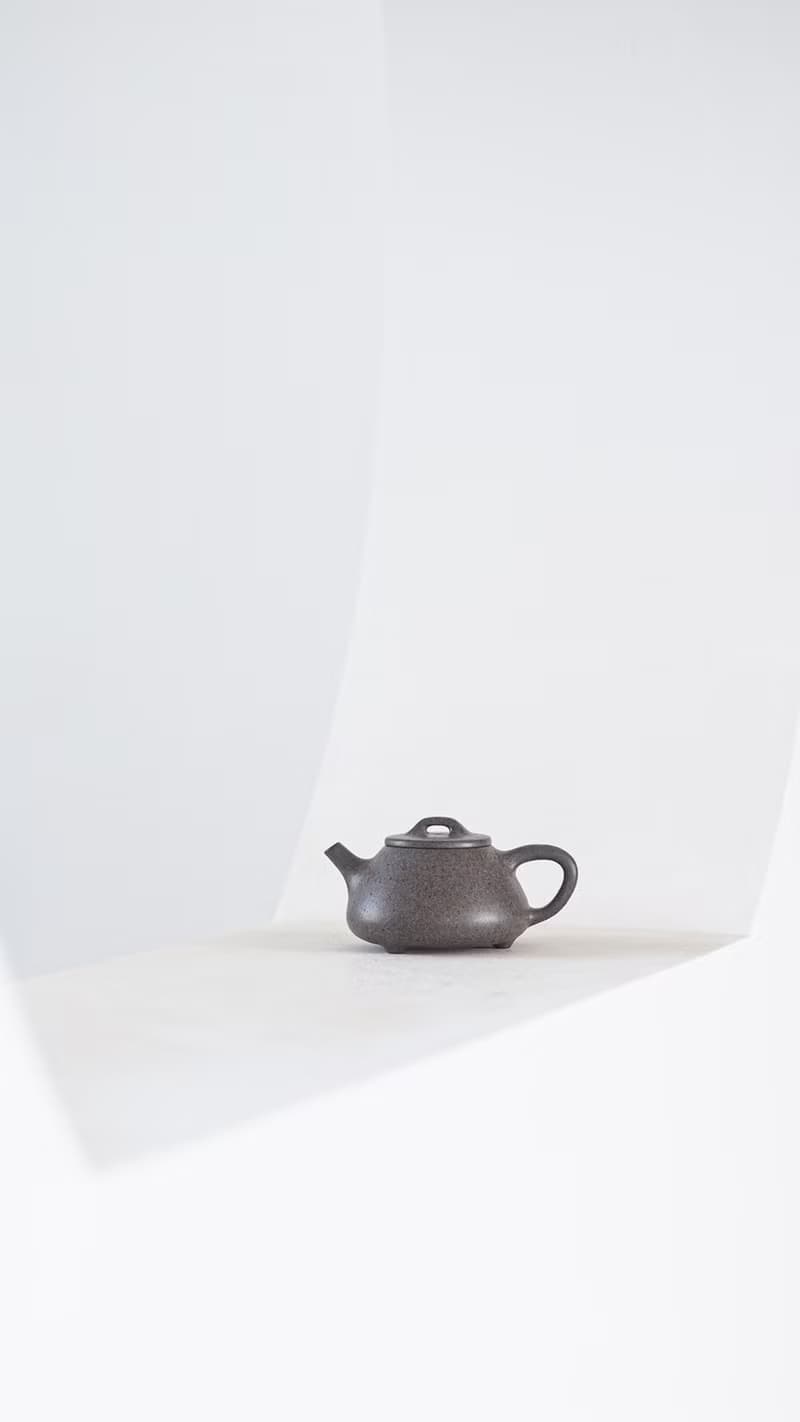 送禮紫砂壺茶壺小石瓢 特高温  110cc 明代经典器 雅致小品 老味