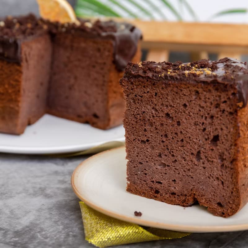 典藏戚風蛋糕/生日蛋糕/無加糖無澱粉/無糖/巧克力/鐵觀音