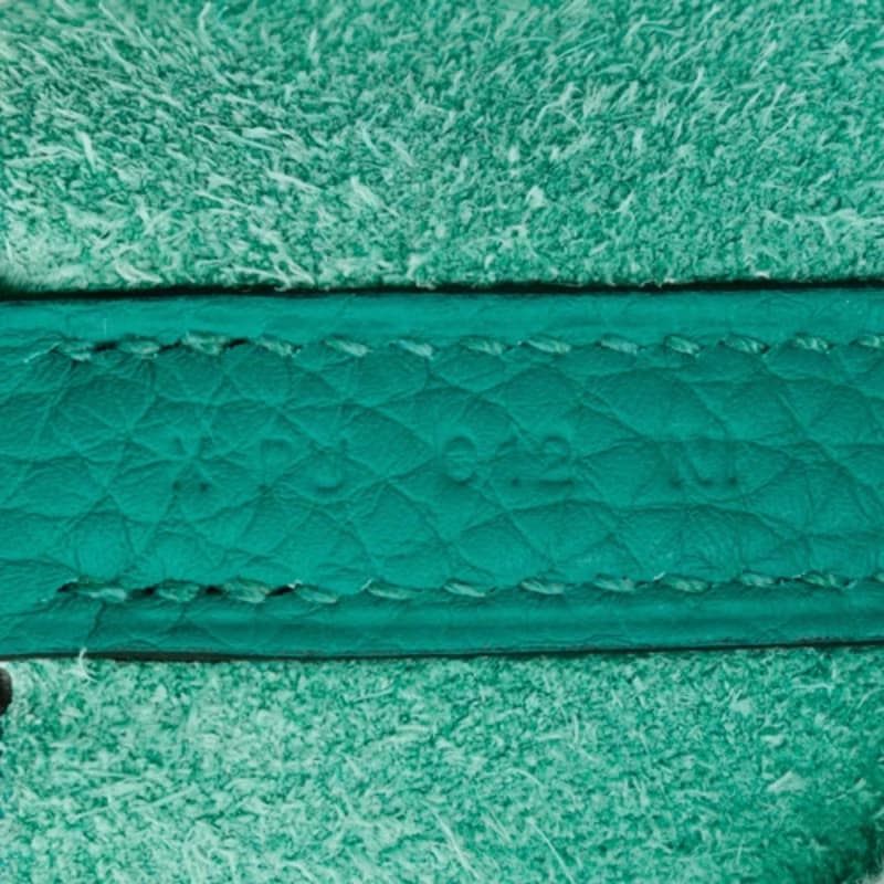 【日本直送】エルメス HERMES ピコタンロックMM ハンドバッグ トリヨンクレマンス 緑 X レディース【中古】