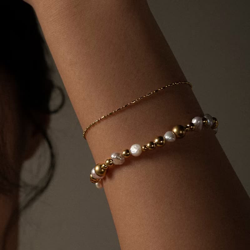 ARROGANT - 偏執 * 不規則珍珠手鍊
