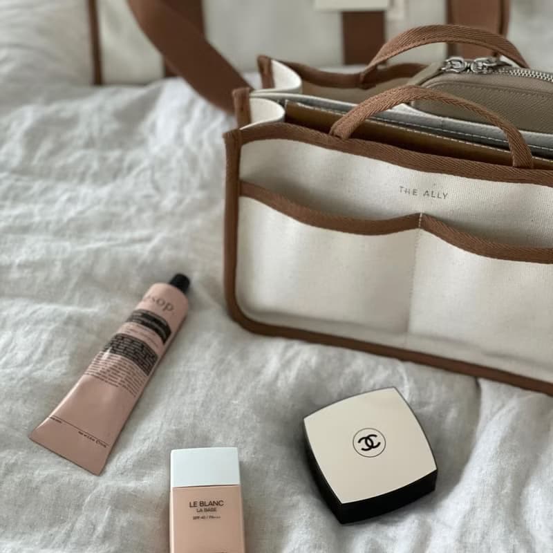 韓國 The Ally | LUNA BAG (附內袋)| 啡色 | 手袋 單肩包