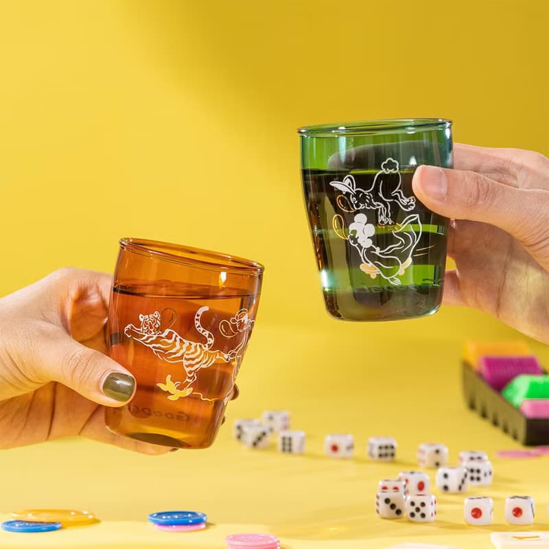 只是ZISHI×好玻GOODGLAS / 醉好是潮台味啤酒對杯-復古款