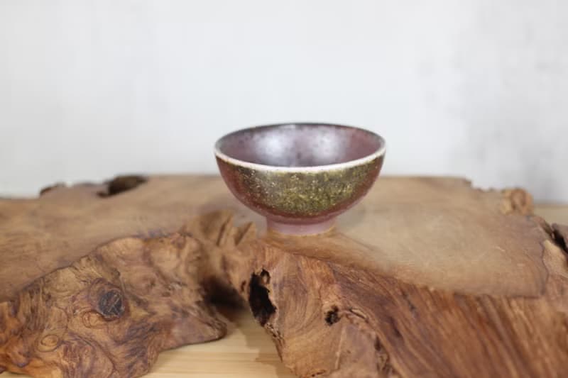 【送禮好物】60ml 柴燒 天然落灰 圓滿茶杯 鶯歌名家葉敏祥作