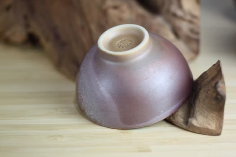 【送禮好物】60ml 柴燒 天然落灰 圓滿茶杯 鶯歌名家葉敏祥作