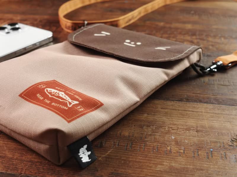 造型隨身包 旅行小包 手機包 - 沙丁魚貓