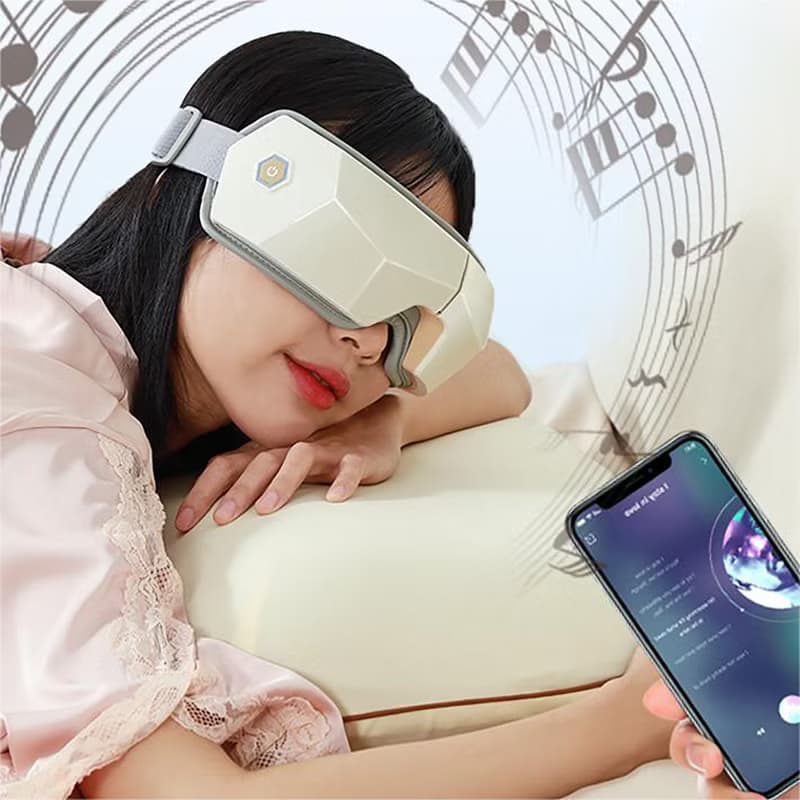 【免運】和正眼部按摩儀器緩解眼疲勞眼罩按摩熱敷智能護眼儀