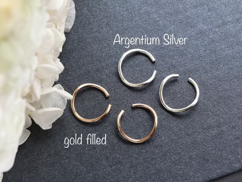 14kgf- 2way curve ear cuff / clip-on