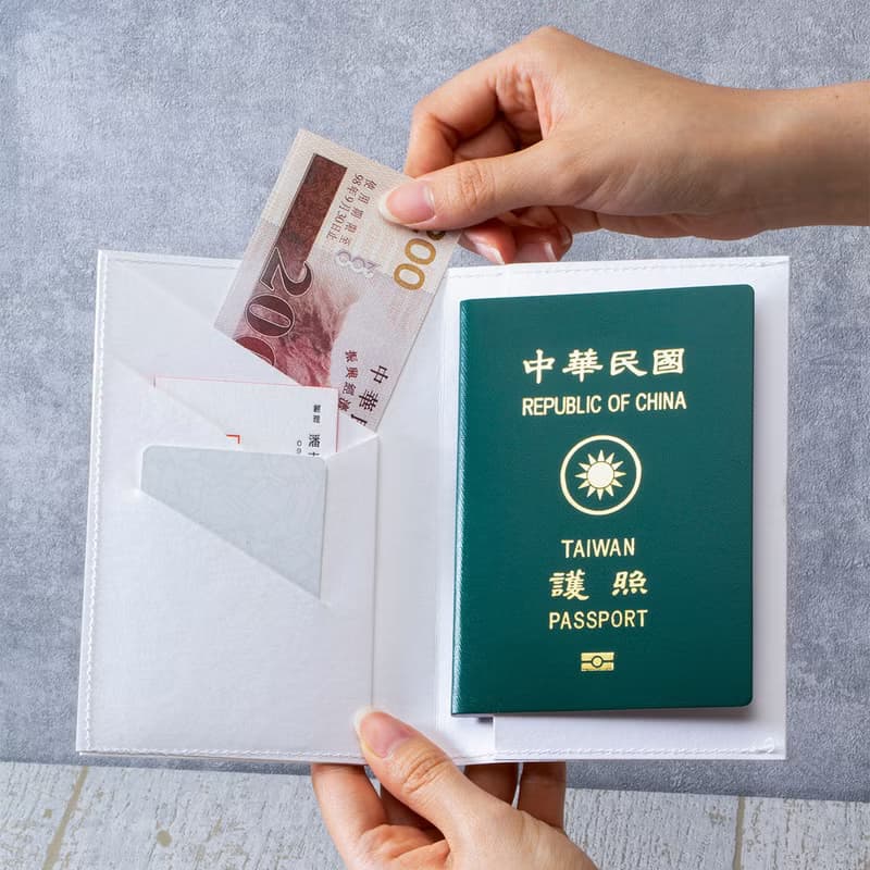 【禮物包裝】台灣羽球金牌水洗牛皮紙護照套  環保堅韌防潑水