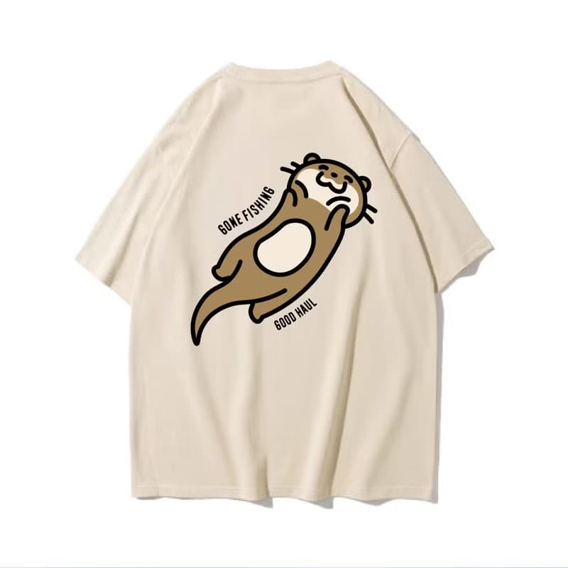 SEA OTTER 海獺 中性短袖T恤 8色男女同款 釣魚俱樂部