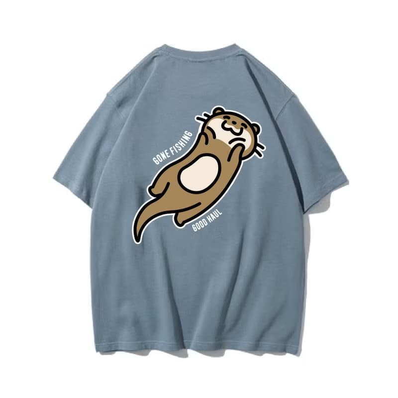 SEA OTTER 海獺 中性短袖T恤 8色男女同款 釣魚俱樂部