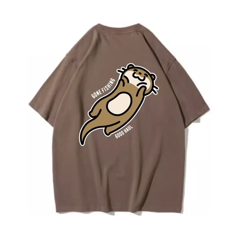 SEA OTTER 海獺 中性短袖T恤 8色男女同款 釣魚俱樂部