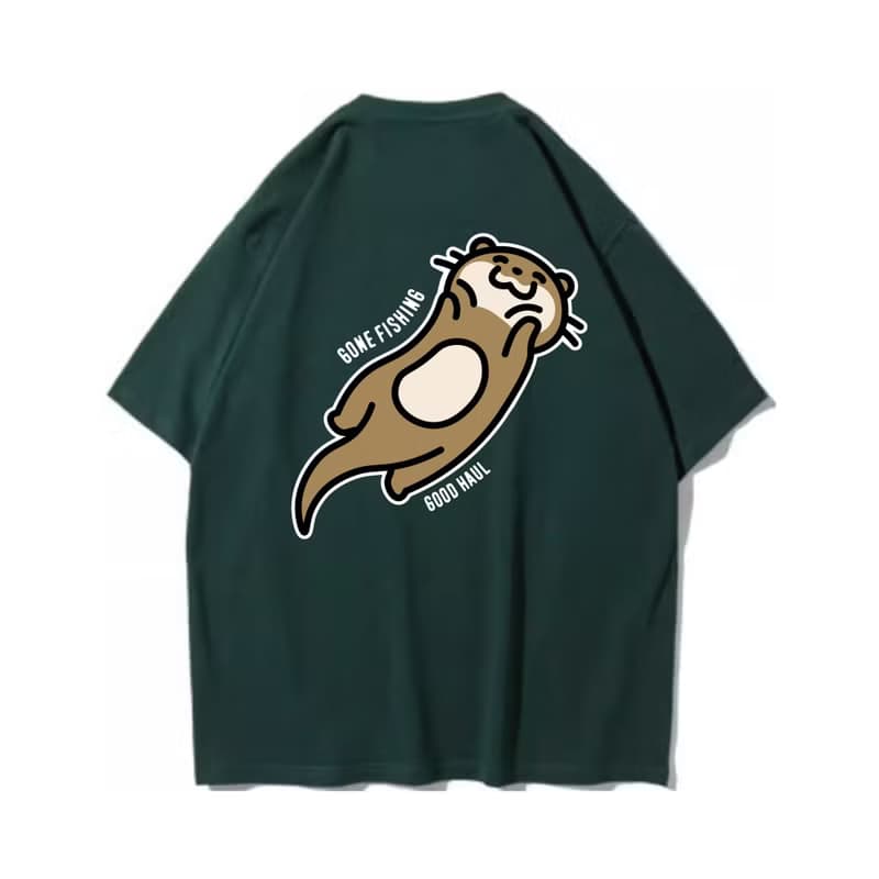 SEA OTTER 海獺 中性短袖T恤 8色男女同款 釣魚俱樂部