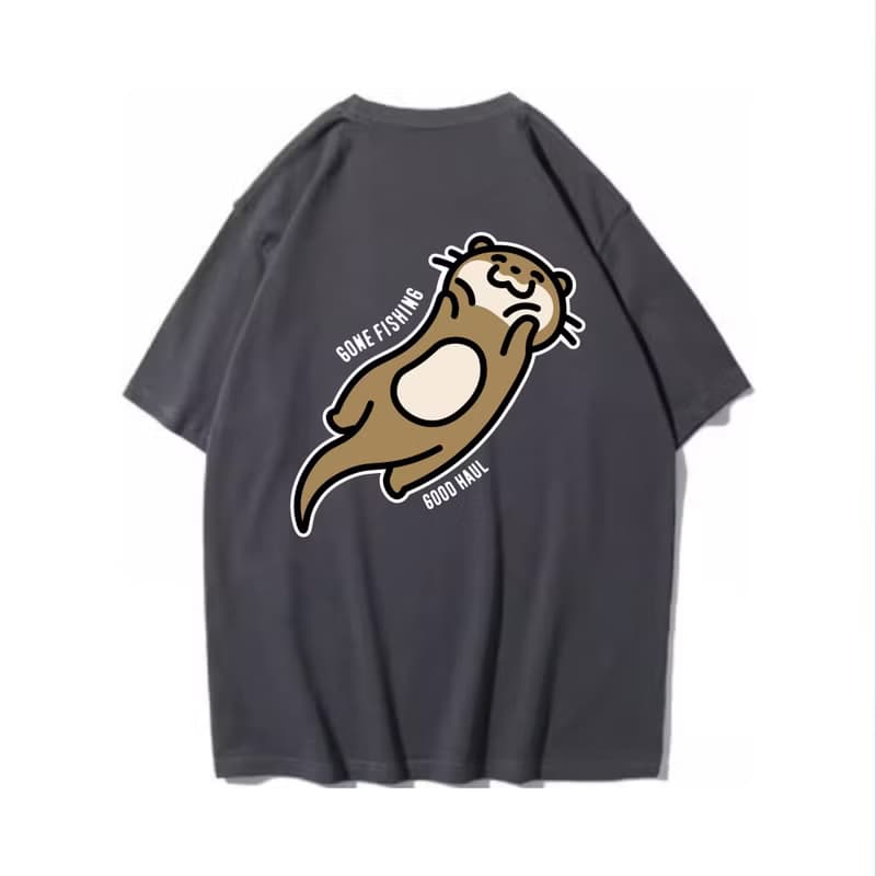 SEA OTTER 海獺 中性短袖T恤 8色男女同款 釣魚俱樂部