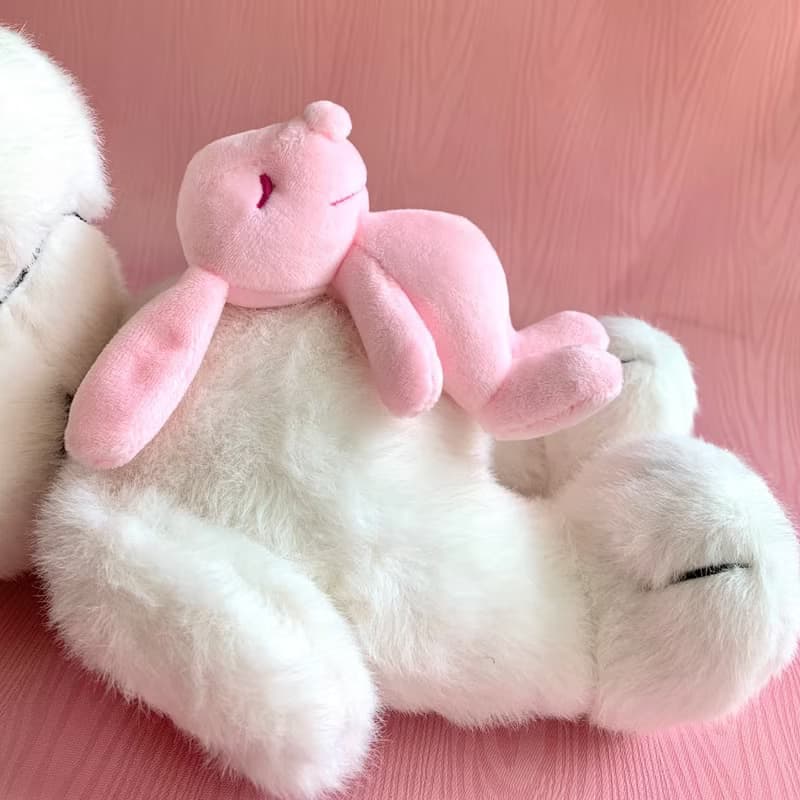 PINKOI獨家-史努比與粉紅小兔玩偶-Snoopy睡姿-史奴比特別款