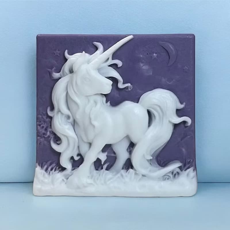 快速出貨 藝術香氛皂 獨角獸 精油香氛 手工皂 設計精美 造型獨特