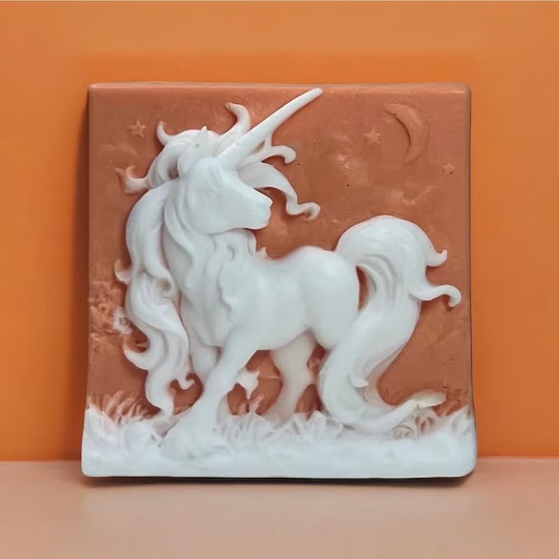 快速出貨 藝術香氛皂 獨角獸 精油香氛 手工皂 設計精美 造型獨特
