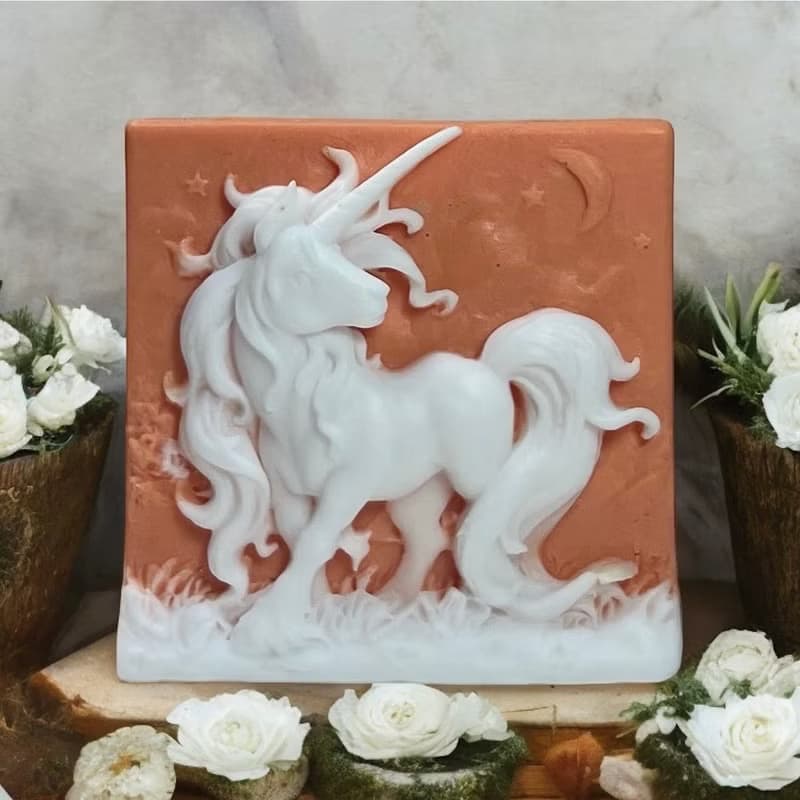快速出貨 藝術香氛皂 獨角獸 精油香氛 手工皂 設計精美 造型獨特