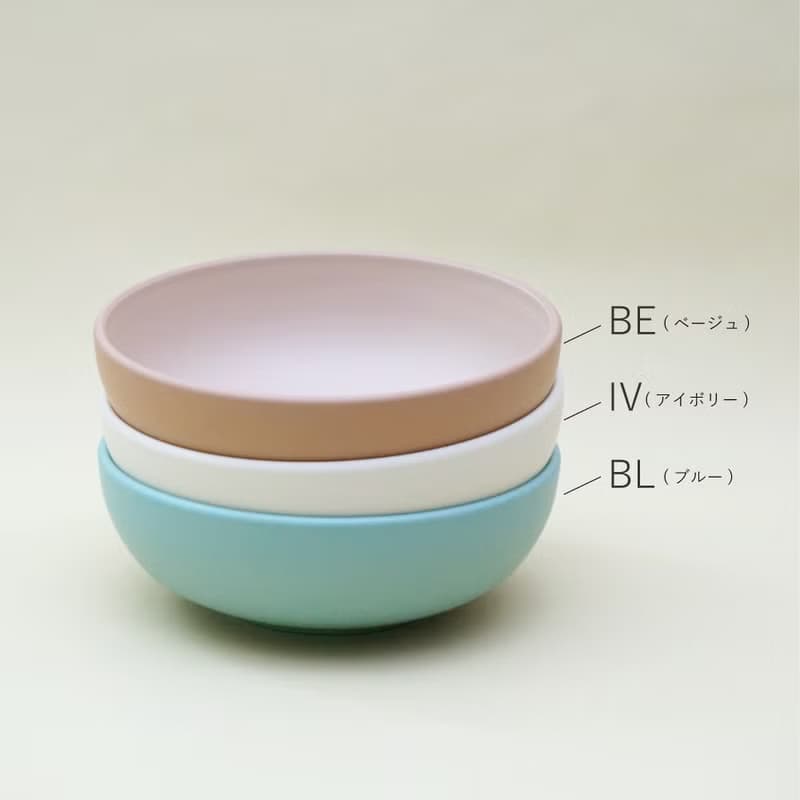 min/fun Bowl 19cm Noodel Rice Breakfast oatmeal Gift Kids Cute  Made In Japan
