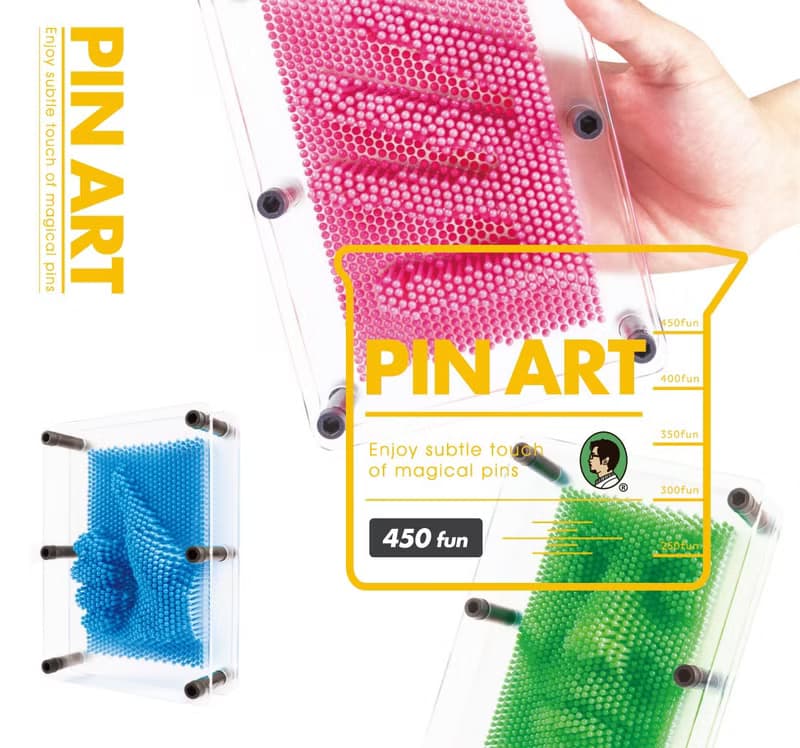 Pin Art 透明大搞創意複製針 (4色)