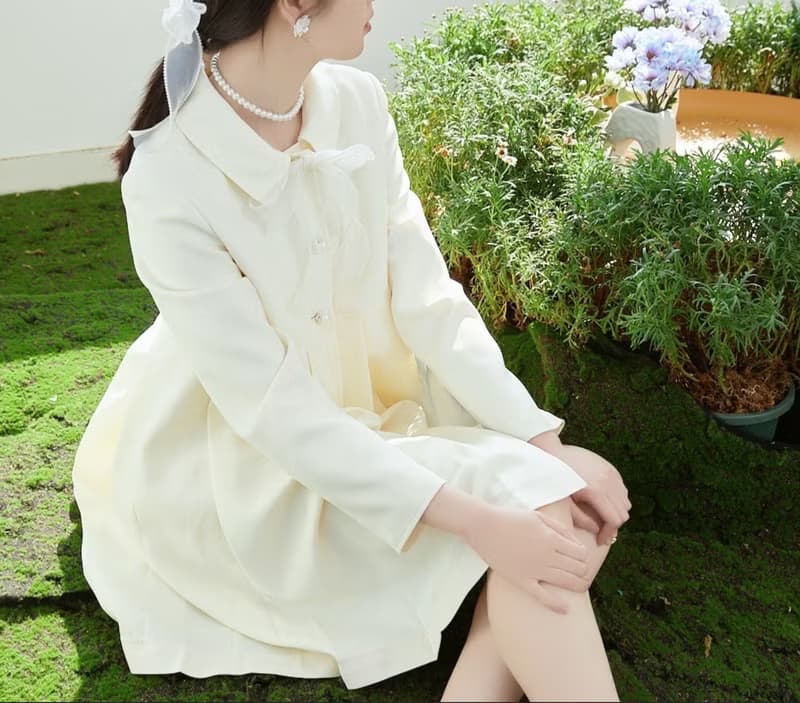 【芝士莉娜】法式復古少女 連衣裙/洋裝