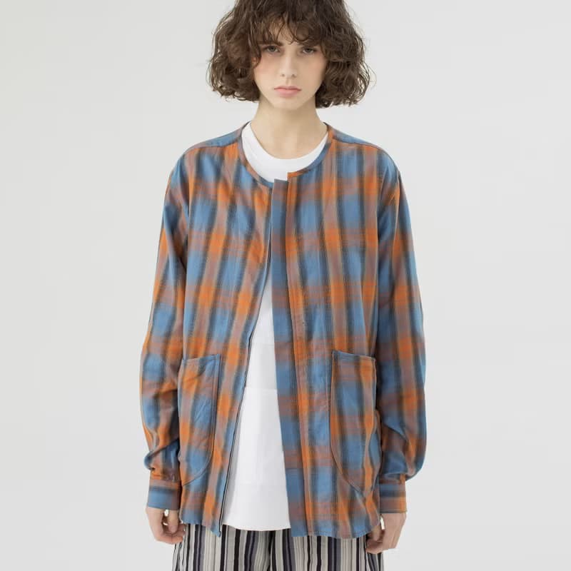 (絕版特惠)Collarless Shirt Jacket長袖圓領襯衫夾克 山系戶外