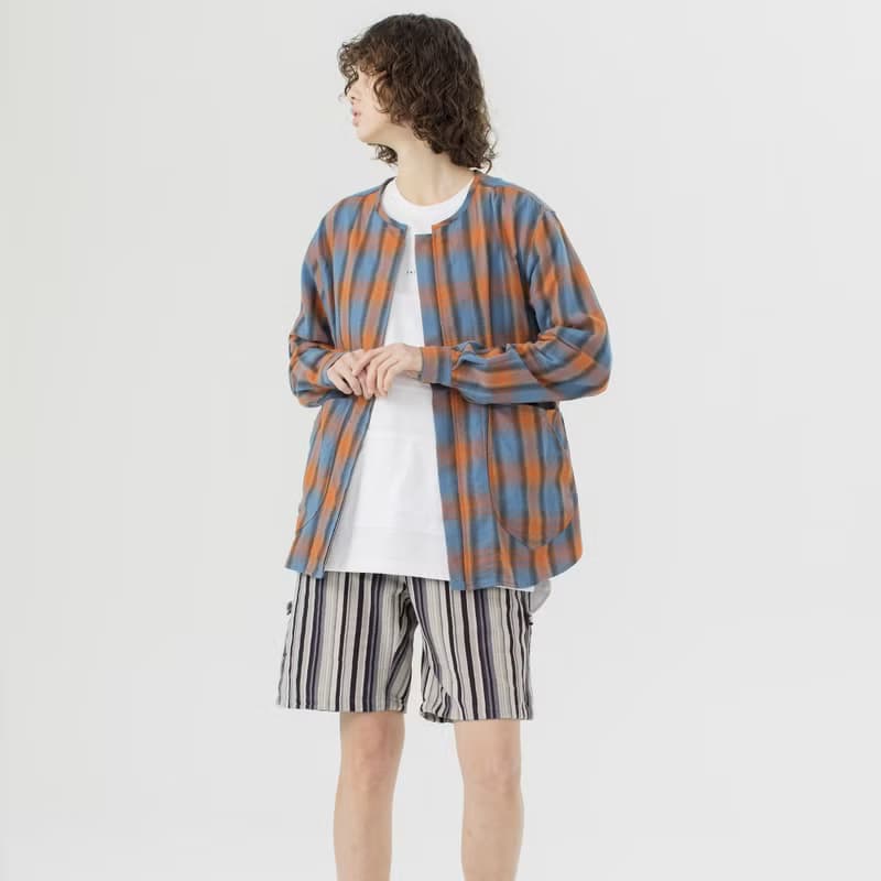 (絕版特惠)Collarless Shirt Jacket長袖圓領襯衫夾克 山系戶外