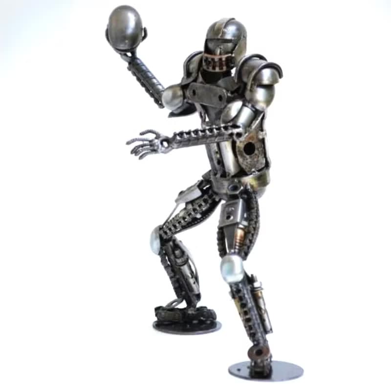 American Football Player SCRAP METAL, Cool gift for him, Cool Birthday Gift