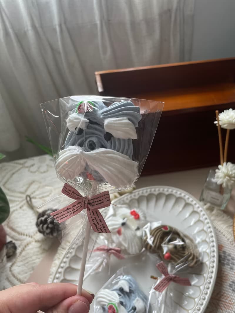 狗狗馬林糖 瑪爾濟斯 貴賓 雪納瑞 棒棒糖 婚禮小物 100入