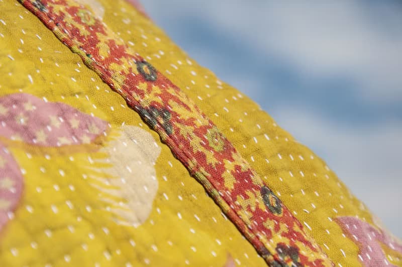 手縫紗麗布側背包/刺繡側背包/刺繡肩背包/手縫紗麗線側背包-森林