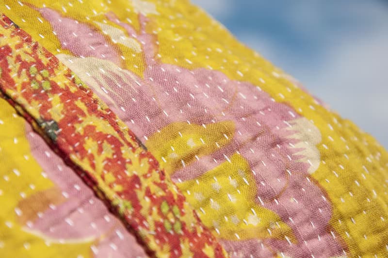 手縫紗麗布側背包/刺繡側背包/刺繡肩背包/手縫紗麗線側背包-森林