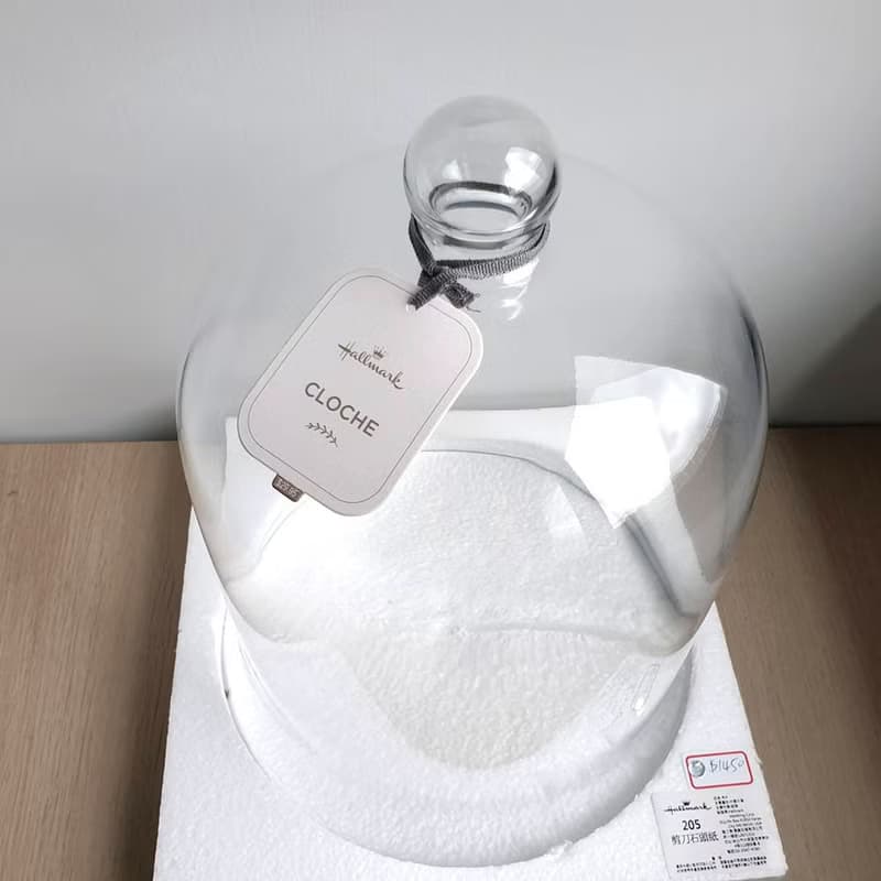 大尺寸透明玻璃蛋糕點心罩(加高版)【Hallmark-US進口器皿】