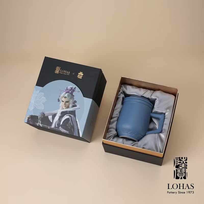 【茶具禮盒】陸寶&霹靂布袋戲聯名 蓋杯 素還真 葉小釵 一頁書