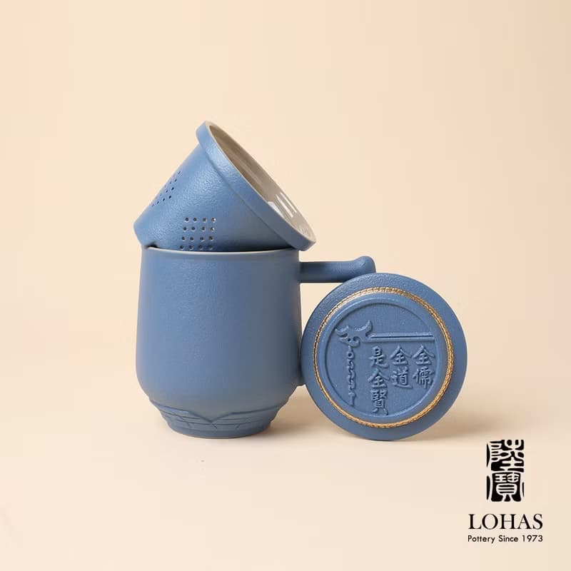 【茶具禮盒】陸寶&霹靂布袋戲聯名 蓋杯 素還真 葉小釵 一頁書