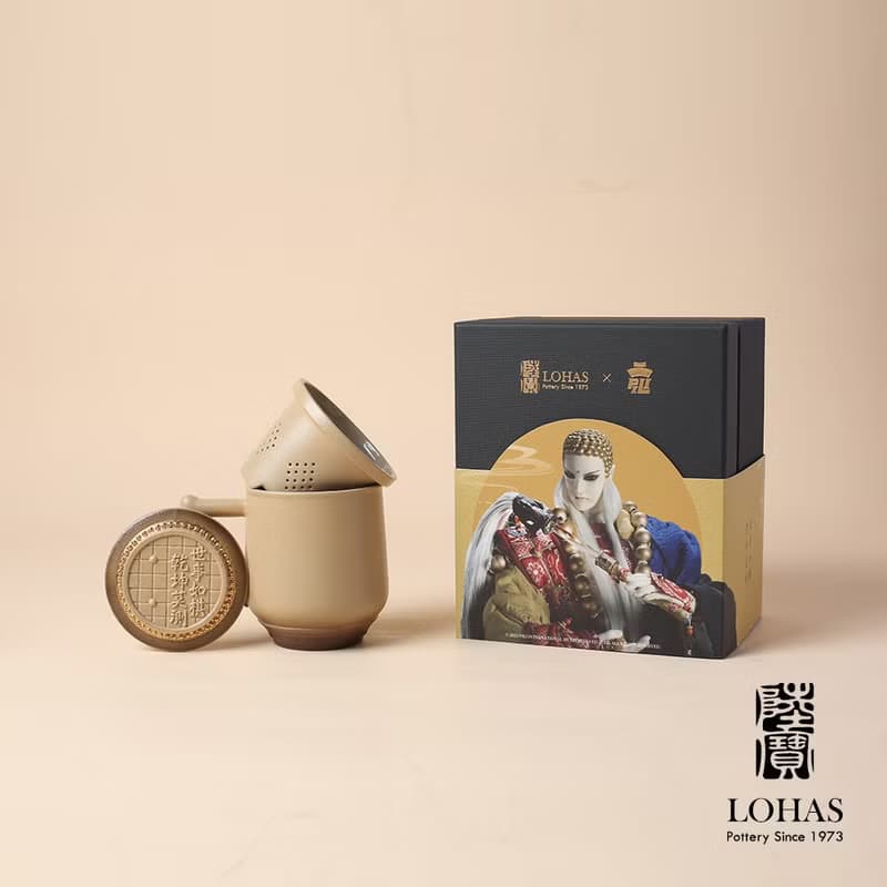 【茶具禮盒】陸寶&霹靂布袋戲聯名 蓋杯 素還真 葉小釵 一頁書