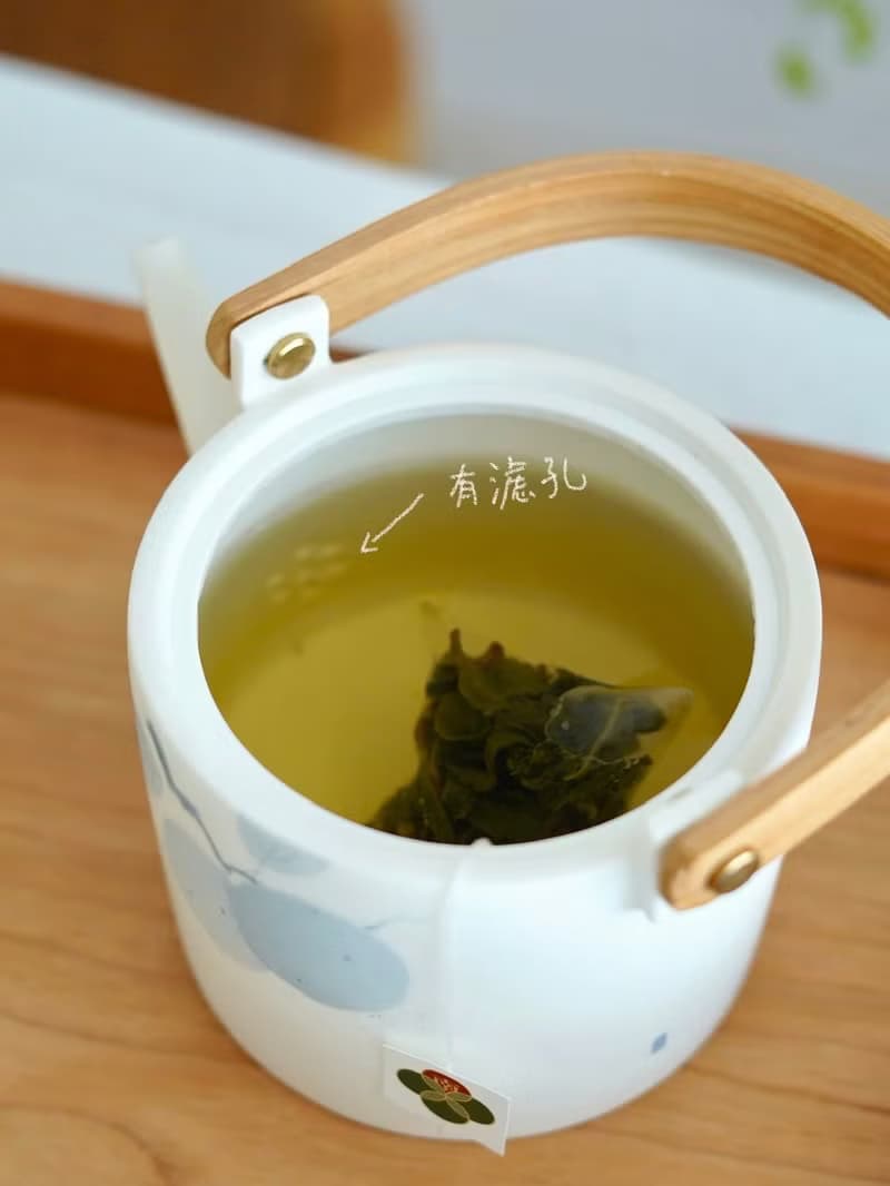 三徑就荒 | 蘭庭白霧系列提梁茶壺 茶壺泡茶家用陶瓷套裝 送長輩