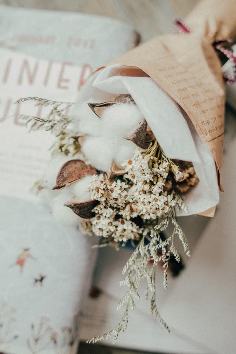 朵朵時光   Bonjour !優雅 情人節乾燥花束.畢業花束.新娘捧花