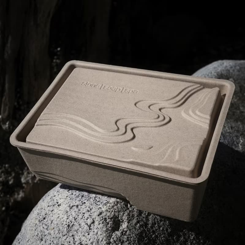 反璞歸真禮盒 鵝卵石香氛輕柔磨砂皂 果韻花香