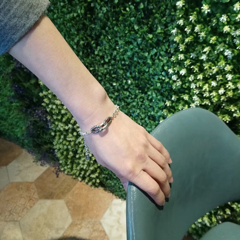 trinity a bracelet_三環a手鍊 | 925純銀 限量 設計師手作