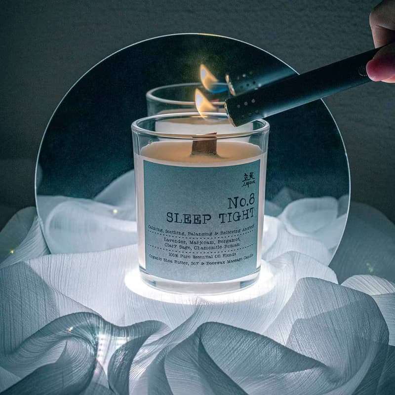 安睡 Sleep Tight | 草本花香 - No.8 天然精油手工大豆蠟燭
