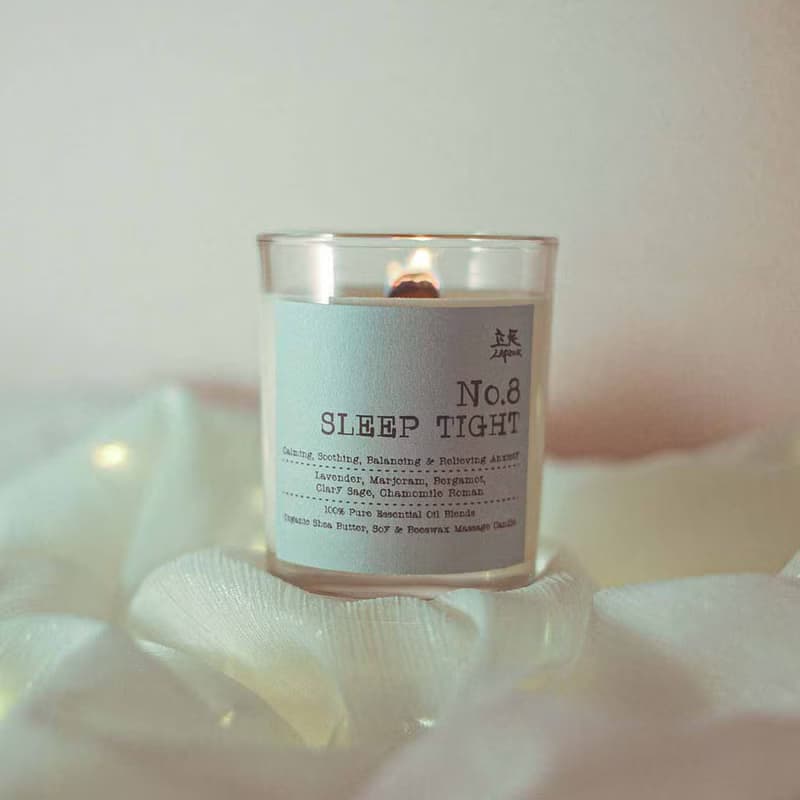安睡 Sleep Tight | 草本花香 - No.8 天然精油手工大豆蠟燭