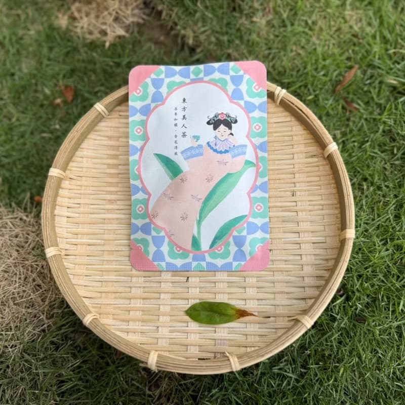 東方美人立體茶包 茶香如韻 明信片風格 (2.5gx2入/包) 台灣農林