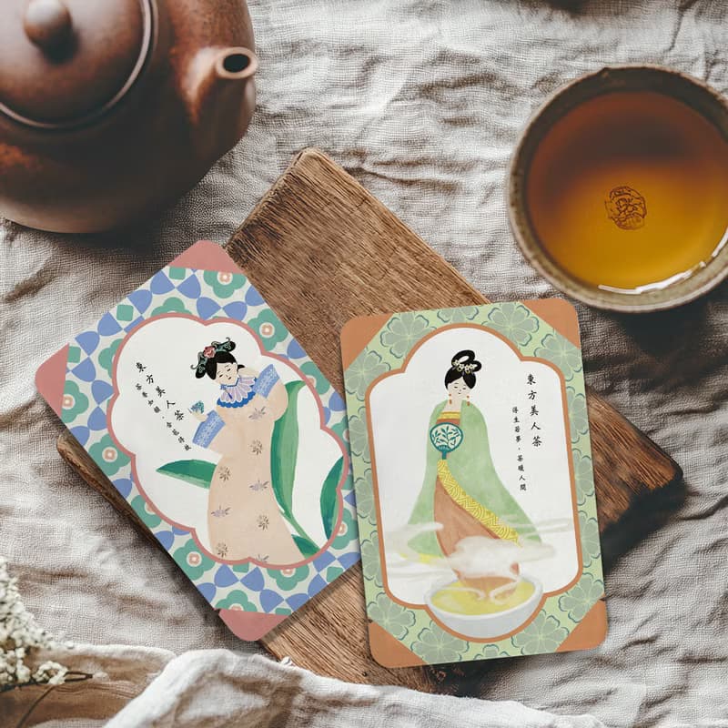 東方美人立體茶包 茶香如韻 明信片風格 (2.5gx2入/包) 台灣農林