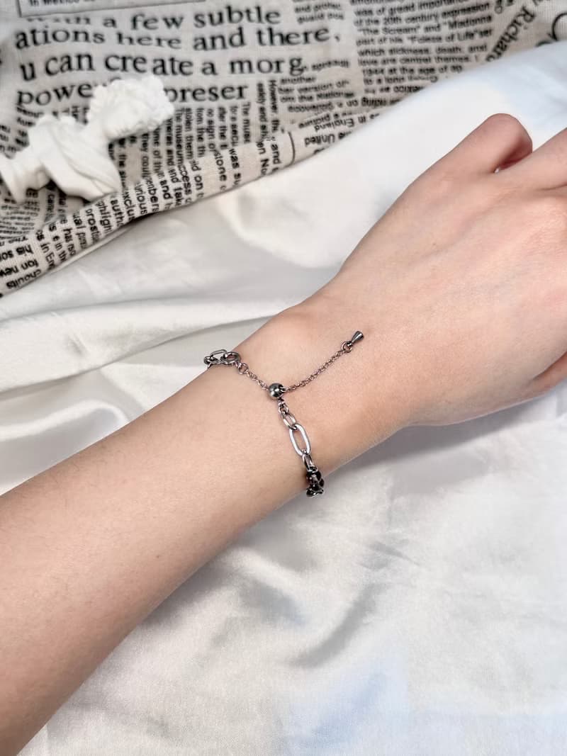 本自俱足五行水晶手鍊 - 金運石/硃砂/鈦晶/孔雀石/瑪瑙