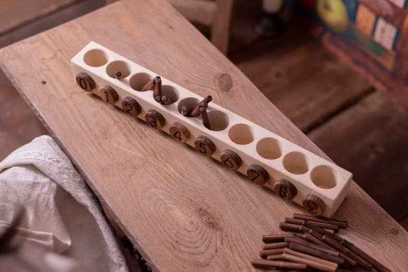 Wooden Number Sticks-2, Children's Birthday Gift, Montessori Toy